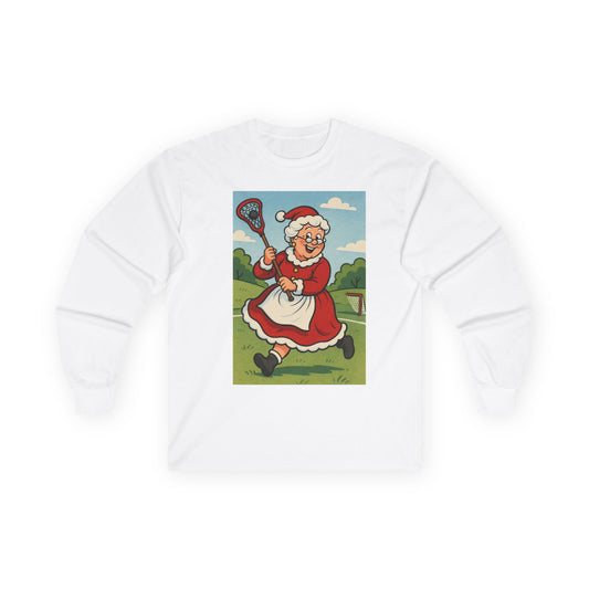 Mrs. Claus Laxing Long Sleeve Tee